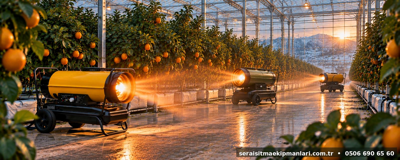 Portakal Serası Isıtıcı - Nemark